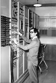 10 Jan.: Angelo Paccagnini at the Studio di Fonologia della RAI in&nbsp;Milan