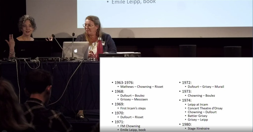 A history of first encounters between Spectralists and Sound&nbsp;Researchers