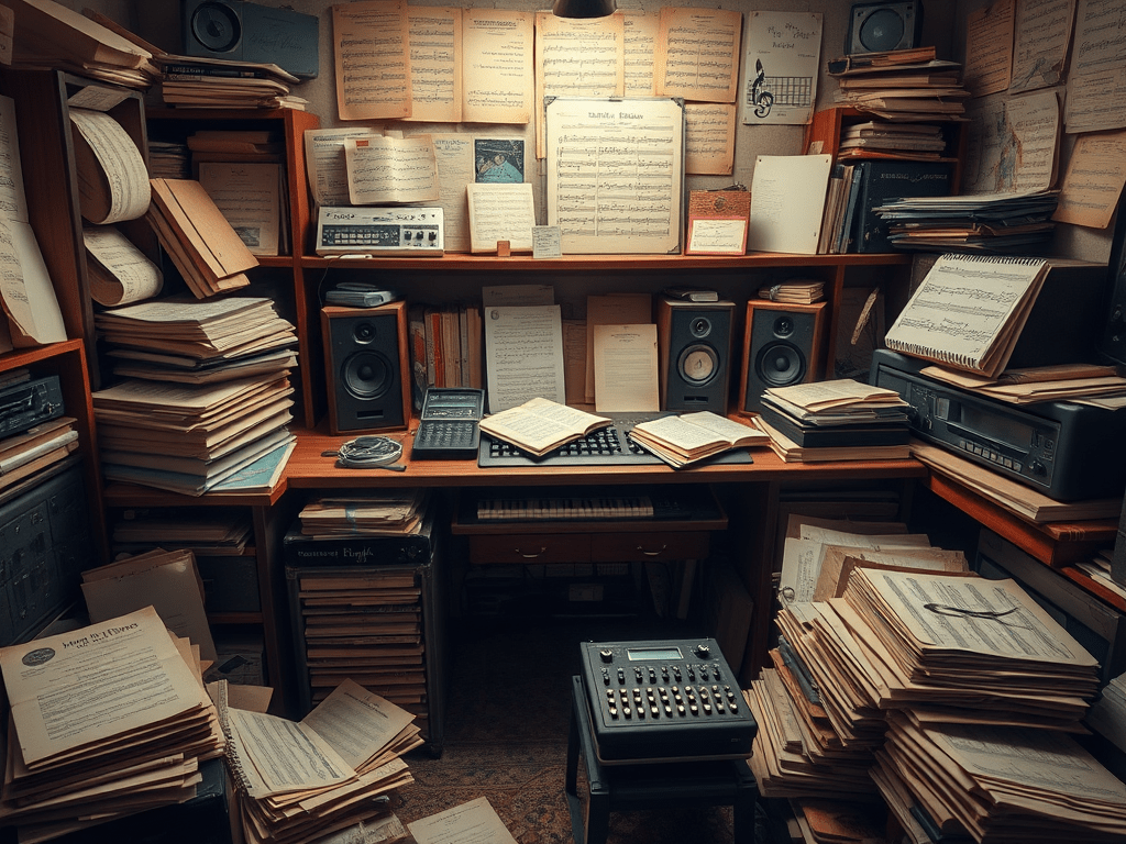 What can we deduce from the composers’ personal archives?